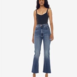 MOTHER Lil Hustler- petite Ankle Jeans in Healing Jar 26P